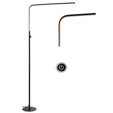Natalie 63" LED Integrated Floor Lamp - JONATHAN Y